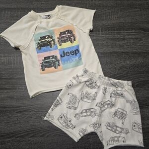 Grayson Mini Jeep Toddler Boys Set 3T